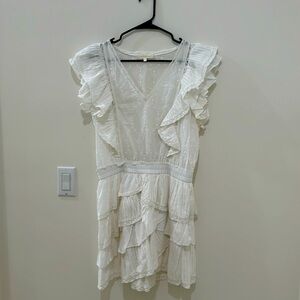 Love Shack Fancy large dress in white color. Excellent condition.